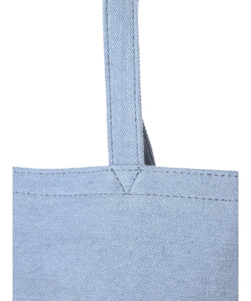 dazzlin（ダズリン）の「デニムフリルトートBAG（ハンドバッグ）」 - WEAR