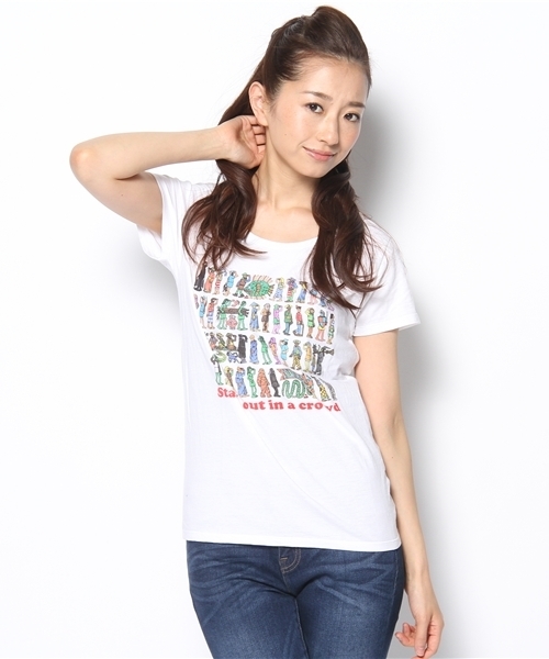 FREDY&GLOSTER（フレディアンドグロスター）の「ウォーリーを探せない Tシャツ（Tシャツ/カットソー・レディース・ホワイト系その他・MEDIUM/LARGE）」の9枚目の写真