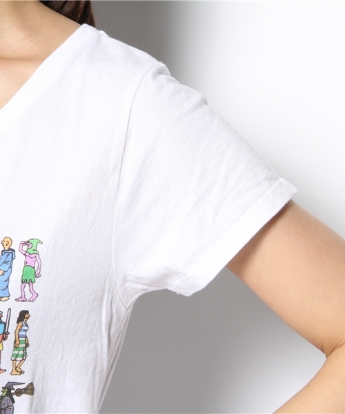 FREDY&GLOSTER（フレディアンドグロスター）の「ウォーリーを探せない Tシャツ（Tシャツ/カットソー・レディース・ホワイト系その他・MEDIUM/LARGE）」の6枚目の写真