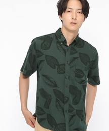 LAKOLE | ジャカードリーフ柄シャツ / LAKOLE(シャツ/ブラウス)