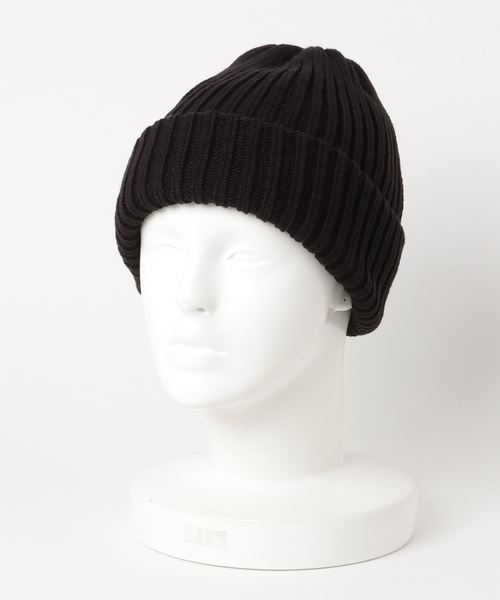 WEGO（ウィゴー）の「WEGO/リブニットキャップ（ニットキャップ/ビーニー・メンズ・ブラック/杢グレー/ワイン/ホワイト/ベージュ/パープル・FREE）」の9枚目の写真