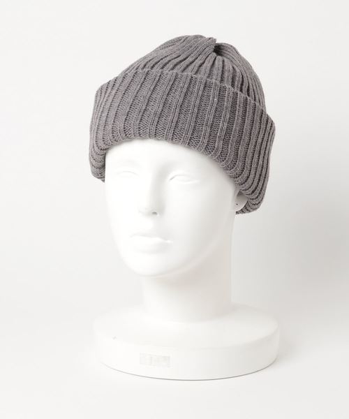 WEGO（ウィゴー）の「WEGO/リブニットキャップ（ニットキャップ/ビーニー・メンズ・ブラック/杢グレー/ワイン/ホワイト/ベージュ/パープル・FREE）」の13枚目の写真