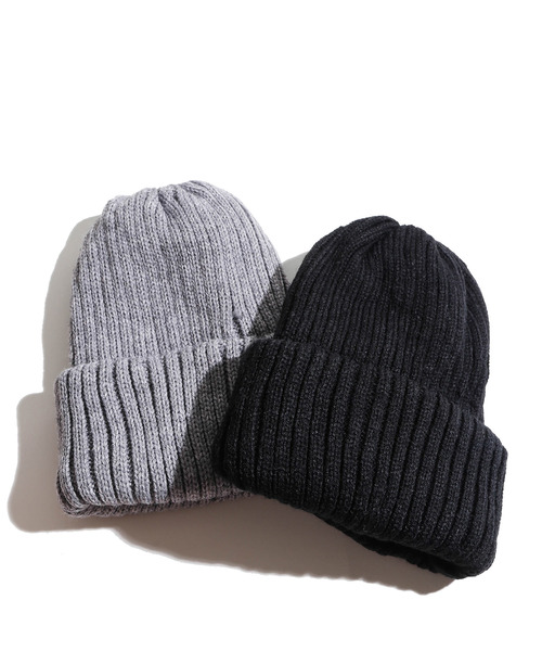 WEGO（ウィゴー）の「WEGO/リブニットキャップ（ニットキャップ/ビーニー・メンズ・ブラック/杢グレー/ワイン/ホワイト/ベージュ/パープル・FREE）」の10枚目の写真