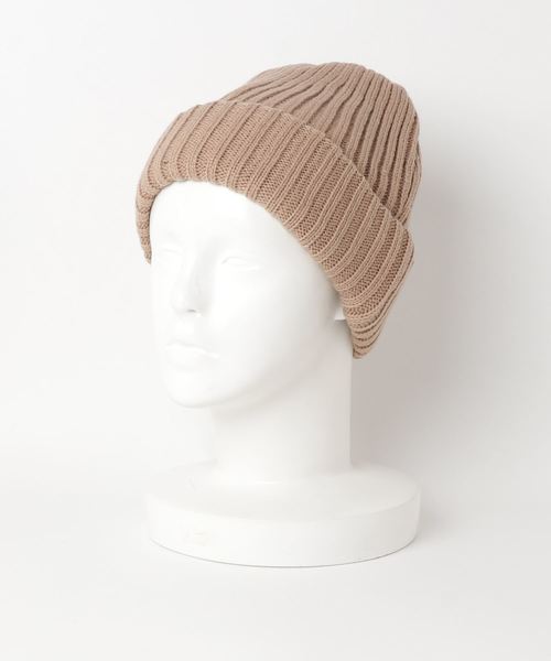 WEGO（ウィゴー）の「WEGO/リブニットキャップ（ニットキャップ/ビーニー・メンズ・ブラック/杢グレー/ワイン/ホワイト/ベージュ/パープル・FREE）」の15枚目の写真