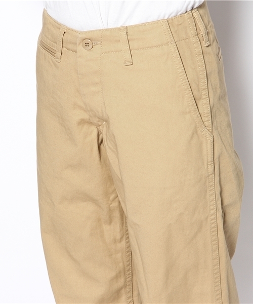 BEAMS BOY（ビームスボーイ）の「BEAMS BOY / NEW アーミーチノ ワイド（チノパンツ・レディース・ベージュ/ネイビー・0/1/2）」の5枚目の写真