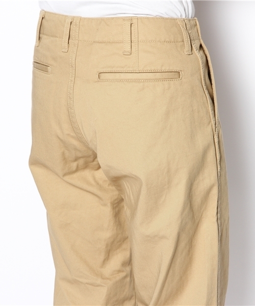 BEAMS BOY（ビームスボーイ）の「BEAMS BOY / NEW アーミーチノ ワイド（チノパンツ・レディース・ベージュ/ネイビー・0/1/2）」の6枚目の写真