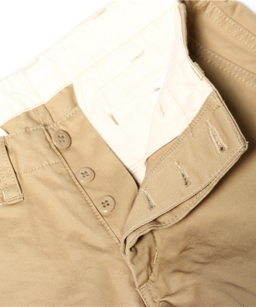 BEAMS BOY（ビームスボーイ）の「BEAMS BOY / NEW アーミーチノ ワイド（チノパンツ・レディース・ベージュ/ネイビー・0/1/2）」の9枚目の写真