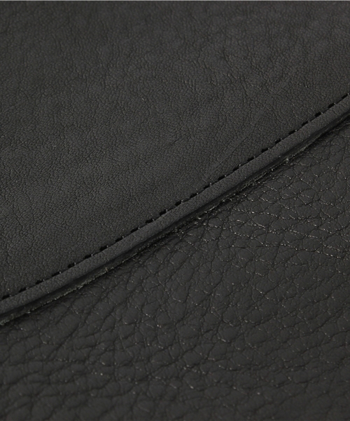 SHIPS（シップス）の「AMIACALVA for SHIPS: 【別注】"栃木レザー" 3WAY クラッチ/ショルダー/バッグ（クラッチバッグ・メンズ・ブラック/ブラウン系その他・ONE SIZE）」の10枚目の写真