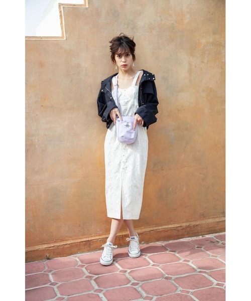 Lee(リー)の「【Can Cam掲載】【Lee×SMIRNASLI】ポケットショルダー(ショルダーバッグ・レディース・ブラック/パープル/オフホワイト/ピンク・フリー)」の12枚目の写真