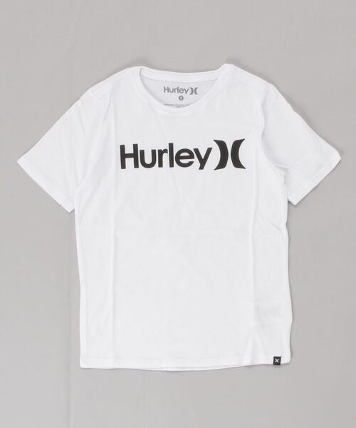 Hurley （ハーレー）の「B HRLY PRM OAO SOLID TEE SS / ハーレー Tシャツ ボーイズ 半袖 フロントロゴ（Tシャツ/カットソー・キッズ・ホワイト/ブラック/カーキ/ブルー/ブルー系その他/ブラック系その他/ホワイト系その他・SMALL/MEDIUM/LARGE）」の3枚目の写真
