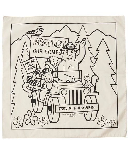 A&F(エーアンドエフ)の「【MADE IN USA】The Printed Image プリンティッドイメージ ネイチャープリントバンダナ(バンダナ/スカーフ・メンズ・A/B/C・FREE)」の4枚目の写真