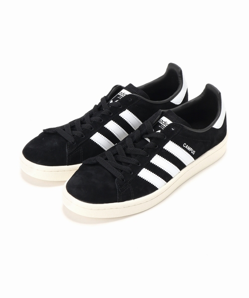 SLOBE IENA（スローブイエナ）の「adidas CAMPUS スニーカー（スニーカー・レディース・ブラック/グレー・23cm/23.5cm/24cm/24.5cm）」の2枚目の写真