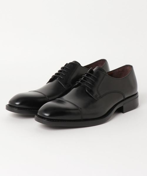 Edさま ジャンカルロモレリ ビジネスシューズ 26 ストレートチップ 黒 本革 G.C.morelli ジャンカルロモレリ S-TIP ストレートチップ GM01114 NERO