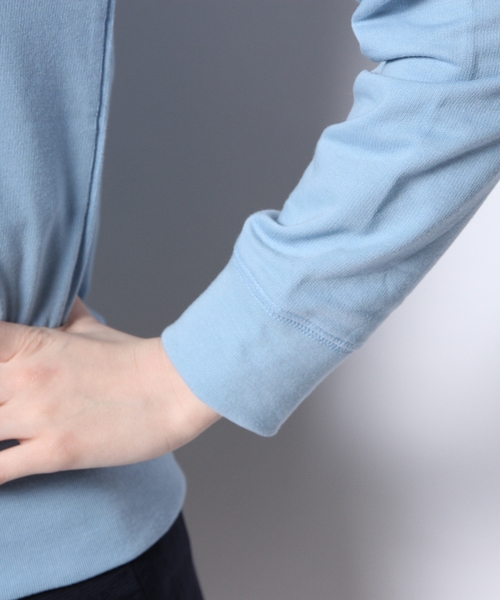 Dip Drops(Dip Drops)の「ミニ裏毛パーカー(パーカー・レディース・ホワイト系/ローズ系/ピンク系/イエロー系/グリーン系/サックスブルー系/ネイビー系/グレー系1・2)」の17枚目の写真