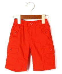 green label relaxing | 【KIDS】コットンリネン カラーパンツ 5分丈 ◆(その他パンツ)