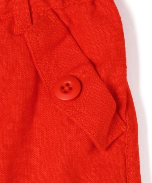 green label relaxing（グリーンレーベルリラクシング）の「【KIDS】コットンリネン カラーパンツ 5分丈 ◆（その他パンツ・キッズ・モカ/ケリー/レッド・105/95/135/115/125）」の7枚目の写真