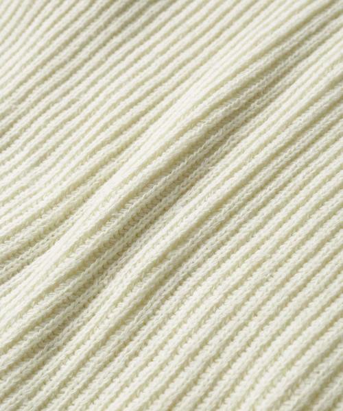 FREAK'S STORE（フリークスストア）の「畦ビッグシルエットニット（ニット/セーター・メンズ・ホワイト/ブラック/ブラウン・マルチサイズ）」の16枚目の写真