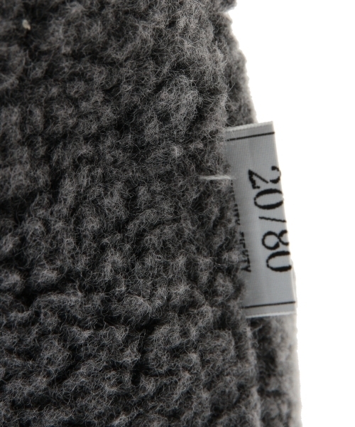 Ray BEAMS（レイビームス）の「【Marisol11月号掲載】20/80 / ボア フリース クラッチバッグ（クラッチバッグ・レディース・アイボリー/グレー・ONE SIZE）」の15枚目の写真