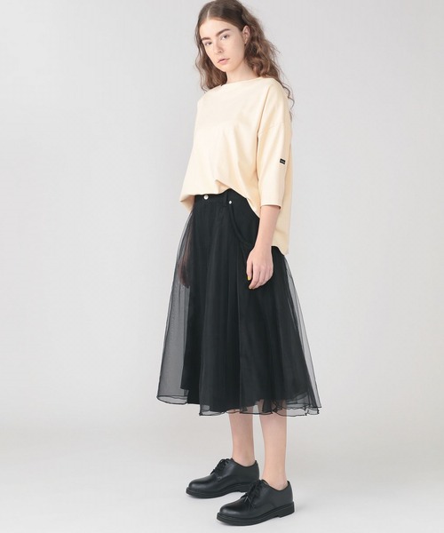 FRAPBOIS（フラボア）の「ブギーパンツ（デニムパンツ・レディース・ブラック/ネイビー・1/0）」の9枚目の写真