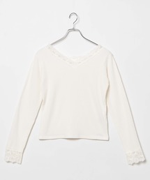 WEGO | WEGO/2wayレースロンT(Tシャツ/カットソー)