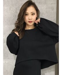 RESEXXY | 裏毛オーバートップス(Tシャツ/カットソー)