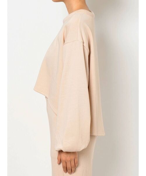 RESEXXY（リゼクシー）の「裏毛オーバートップス（Tシャツ/カットソー・レディース・ブラック/ピンク/アイボリー・FREE）」の10枚目の写真