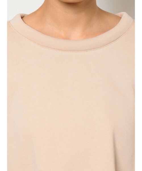 RESEXXY（リゼクシー）の「裏毛オーバートップス（Tシャツ/カットソー・レディース・ブラック/ピンク/アイボリー・FREE）」の6枚目の写真