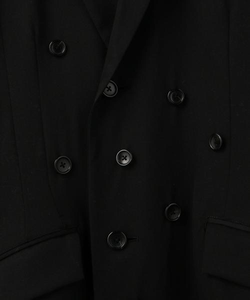 sulvam（サルバム）の「sulvam（サルバム）BUTTON OVER COAT（その他アウター・メンズ・ブラック・MEDIUM/SMALL）」の2枚目の写真