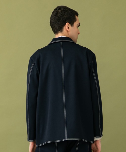 UNITED TOKYO（ユナイテッドトウキョウ）の「ダブルクロス ＢＯＸ ジャケット/セットアップ（テーラードジャケット・メンズ・ネイビー・1/2/3）」の13枚目の写真
