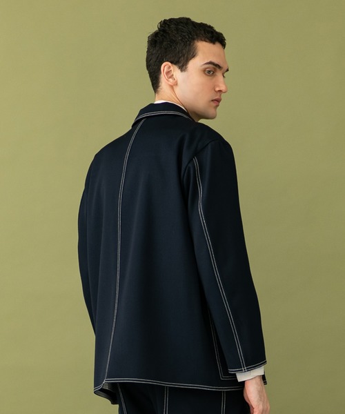 UNITED TOKYO（ユナイテッドトウキョウ）の「ダブルクロス ＢＯＸ ジャケット/セットアップ（テーラードジャケット・メンズ・ネイビー・1/2/3）」の14枚目の写真