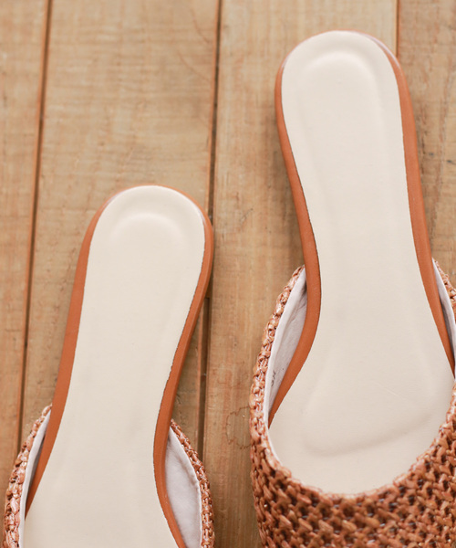 Auntie Rosa Holiday(アンティローザホリデー)の「フラットサンダル(サンダル・レディース・ブラック・MEDIUM)」の6枚目の写真