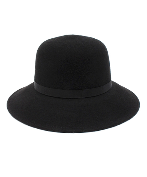 ROSE BUD（ローズバッド）の「(HATS & DREAMS)45604/E/534 FELT HAT（ハット・レディース・ブラック/グリーン系その他/ボルドー・ONE SIZE）」の6枚目の写真