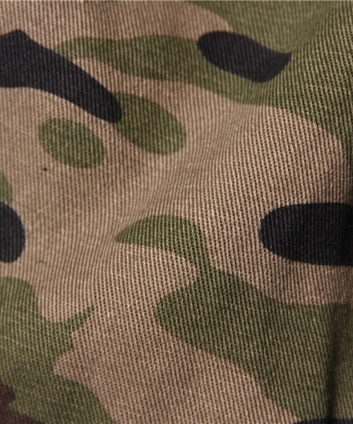 mystic（ミスティック）の「ミリタリーシャツ（シャツ/ブラウス・レディース・オリーブ/カーキ・ﾌﾘ-）」の4枚目の写真