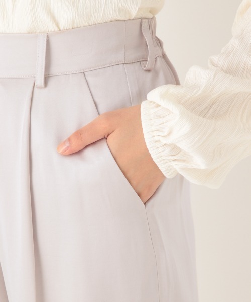 Heather（ヘザー）の「サテンパンツ　880600（その他パンツ・レディース・ブラウン/ブルー/ホワイト系その他・FREE）」の12枚目の写真