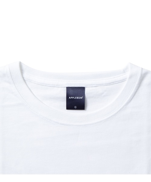 APPLEBUM（アップルバム）の「"HOOP" Big T-shirt（Tシャツ/カットソー・メンズ・ホワイト/ブラック・MEDIUM/LARGE/X-LARGE/SMALL）」の5枚目の写真