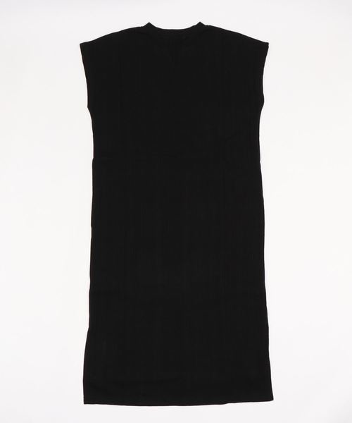 classicalelf(クラシカルエルフ)の「キッズ ランダムリブ フレンチ無地コットンロング丈ワンピース(半袖)(ワンピース・キッズ・ホワイト/ベージュ/ブラック・140/150/130)」の4枚目の写真