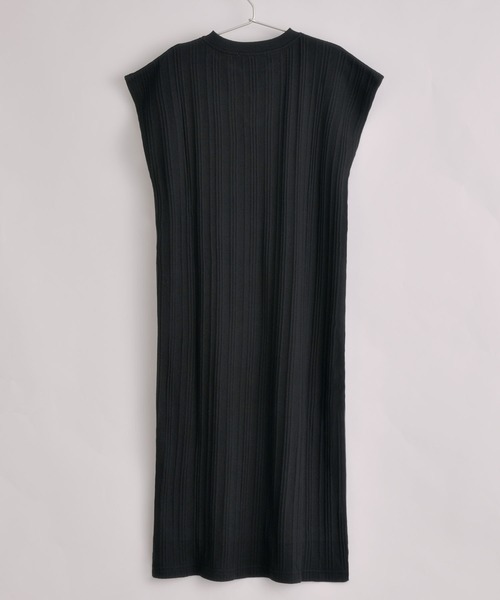 classicalelf(クラシカルエルフ)の「キッズ ランダムリブ フレンチ無地コットンロング丈ワンピース(半袖)(ワンピース・キッズ・ホワイト/ベージュ/ブラック・140/150/130)」の8枚目の写真