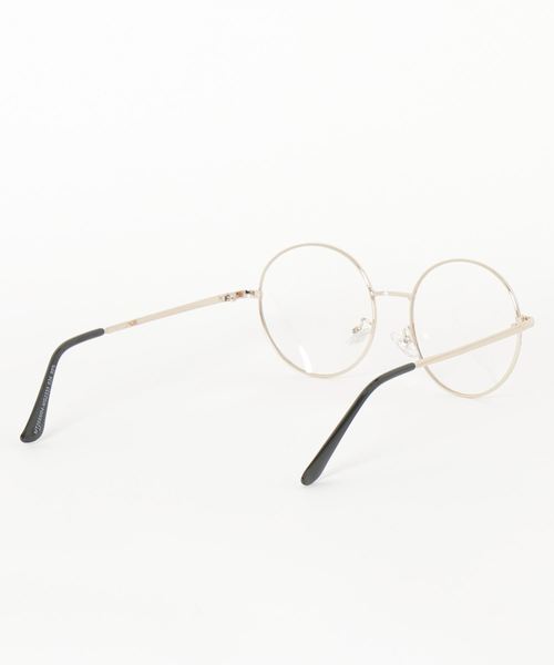 WEGO(ウィゴー)の「WEGO/カラーメタルフレームボストンレンズ(メガネ・メンズ・グリーン/ベージュ・FREE)」の3枚目の写真