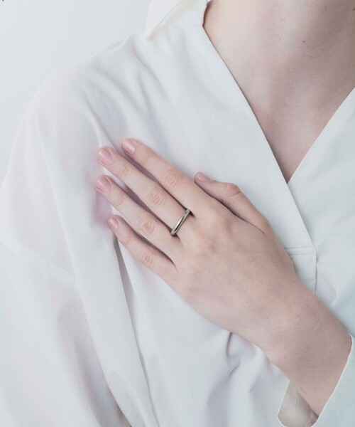 Jouete(ジュエッテ)の「ツイニング リング(リング・レディース・シルバー・9号/11号/19号/15号/13号/17号)」の10枚目の写真
