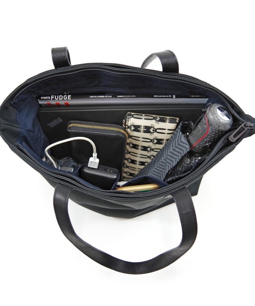 Un Coeur アンクール 撥水加工 トートバッグ Gjt K ハンドル本革仕様 ブランド別注