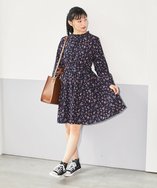 スプリングフェア ハイネックワンピース 美しい Patron Id