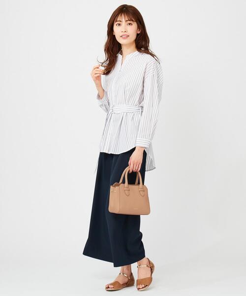 ANY SIS(エニィスィス)の「【Dカンベルト付き】2WAYシャツ ブラウス(シャツ/ブラウス・レディース・ホワイト系1・0)」の13枚目の写真