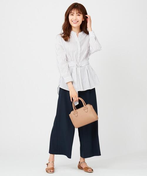 ANY SIS(エニィスィス)の「【Dカンベルト付き】2WAYシャツ ブラウス(シャツ/ブラウス・レディース・ホワイト系1・0)」の14枚目の写真