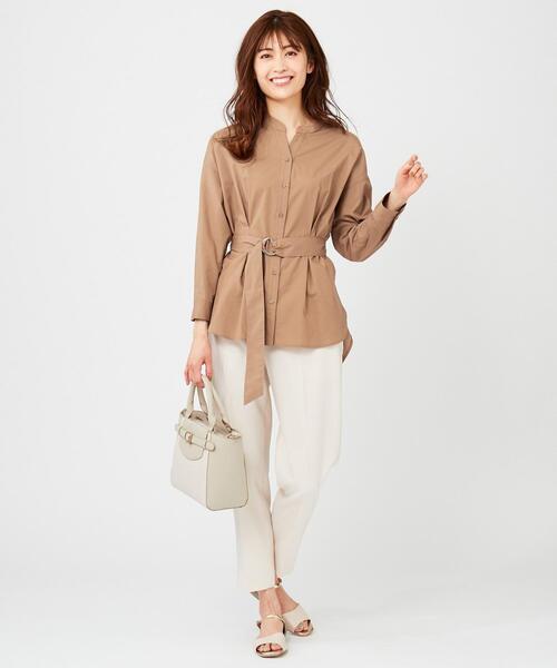 ANY SIS(エニィスィス)の「【Dカンベルト付き】2WAYシャツ ブラウス(シャツ/ブラウス・レディース・ホワイト系1・0)」の16枚目の写真