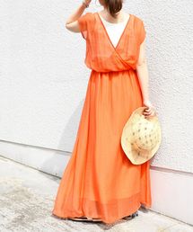 Ships For Women シップス フォー ウィメンのワンピース ドレス オレンジ 橙色系 通販 Zozotown