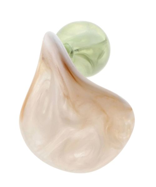 MERCURYDUO(マーキュリーデュオ)の「バイカラーアクリルキャッチピアス(ピアス(両耳用)・レディース・オフホワイト/グリーン・FREE)」の3枚目の写真