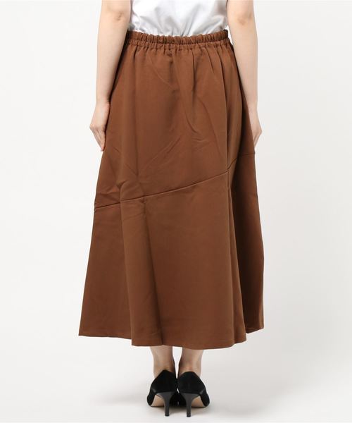 KOBE LETTUCE（コウベレタス）の「アシンメトリー切り替えマーメイドスカート（スカート・レディース・ブラック/カーキ/ブラウン系その他/イエロー・FREE）」の6枚目の写真