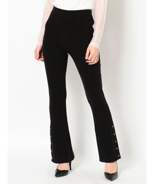 RESEXXY（リゼクシー）の「スリットリブニットパンツ（その他パンツ・レディース・ブラック/ベージュ/モカ・FREE）」の11枚目の写真