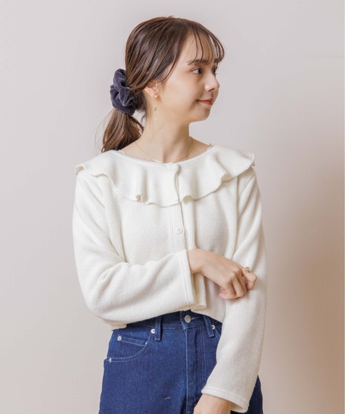 シャイニーベルベットシュシュ（シュシュ）｜flower（フラワー）の