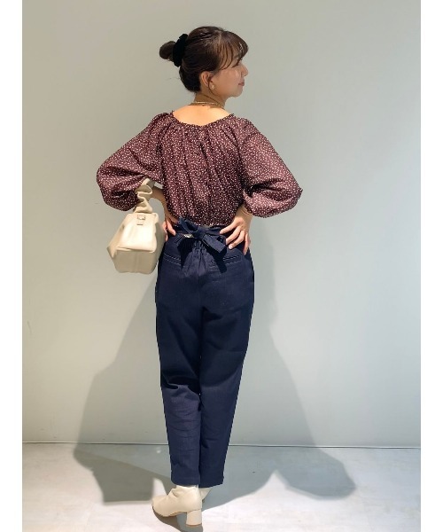 flower（フラワー）の「シャイニーベルベットシュシュ（シュシュ・レディース・ブラック/グレー・FREE）」の16枚目の写真